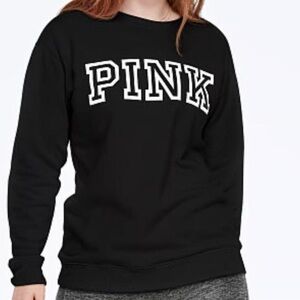 Victoria's Secret PINK Black Sweatshirt
